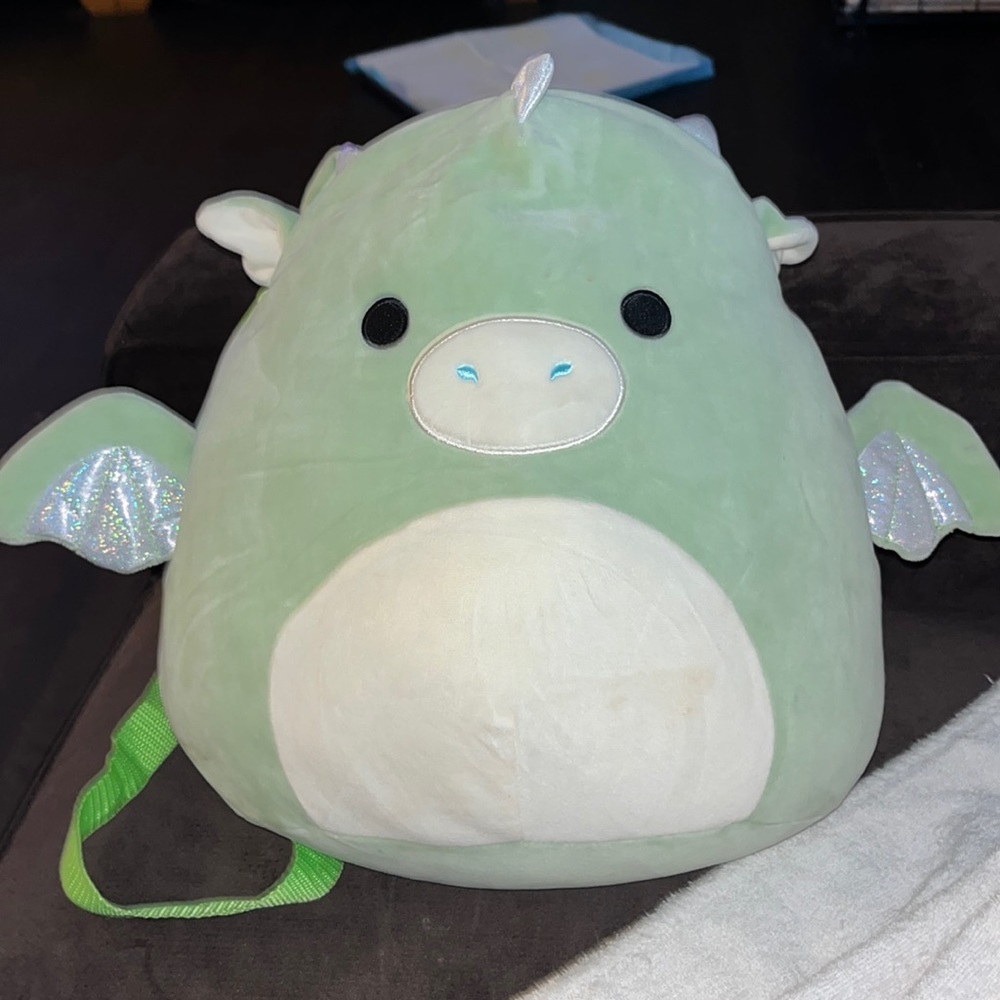 drew the dragon squishmallow backpack